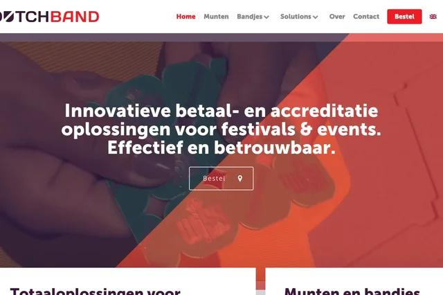 De website van Dutchband