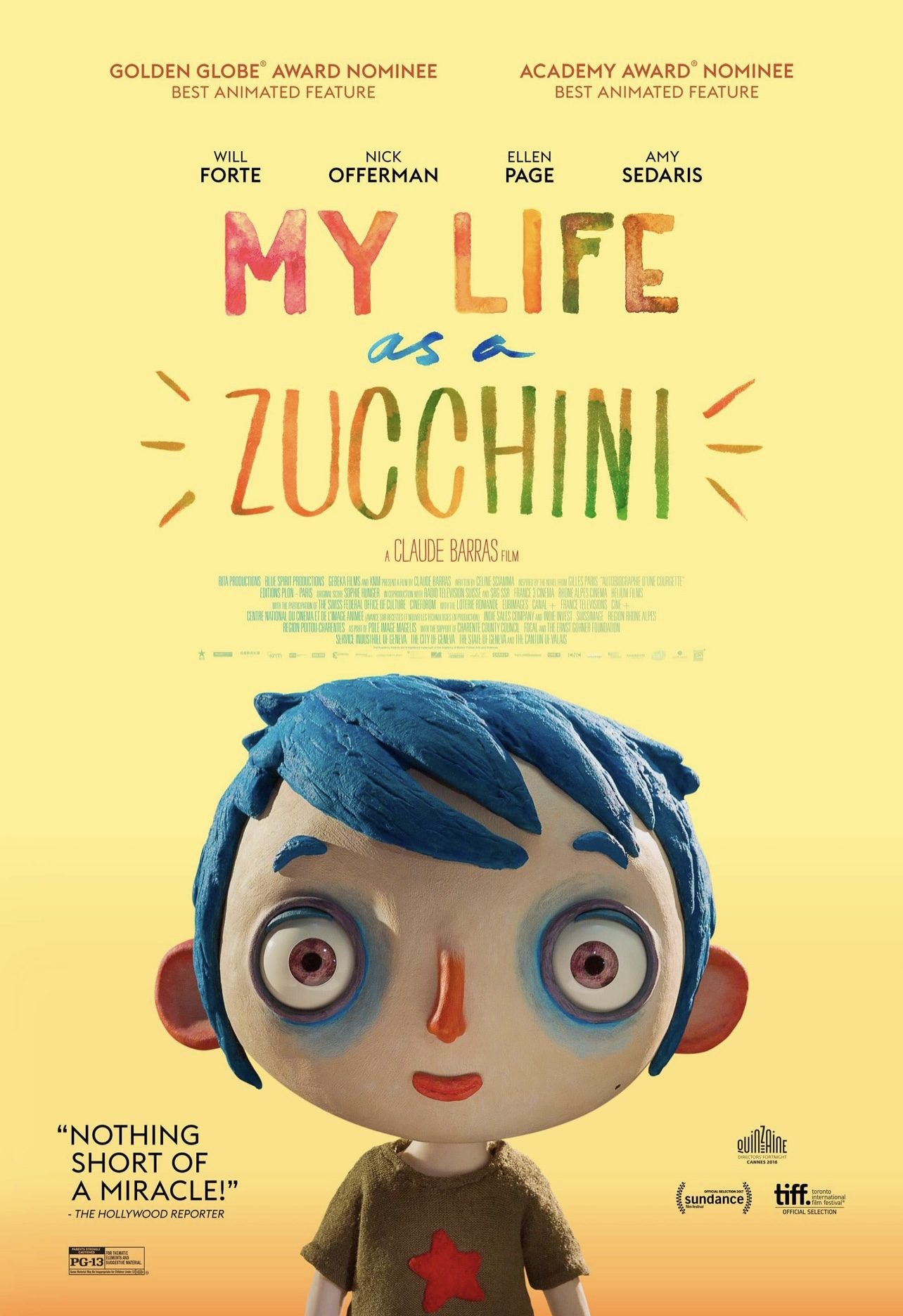 Ma vie de Courgette