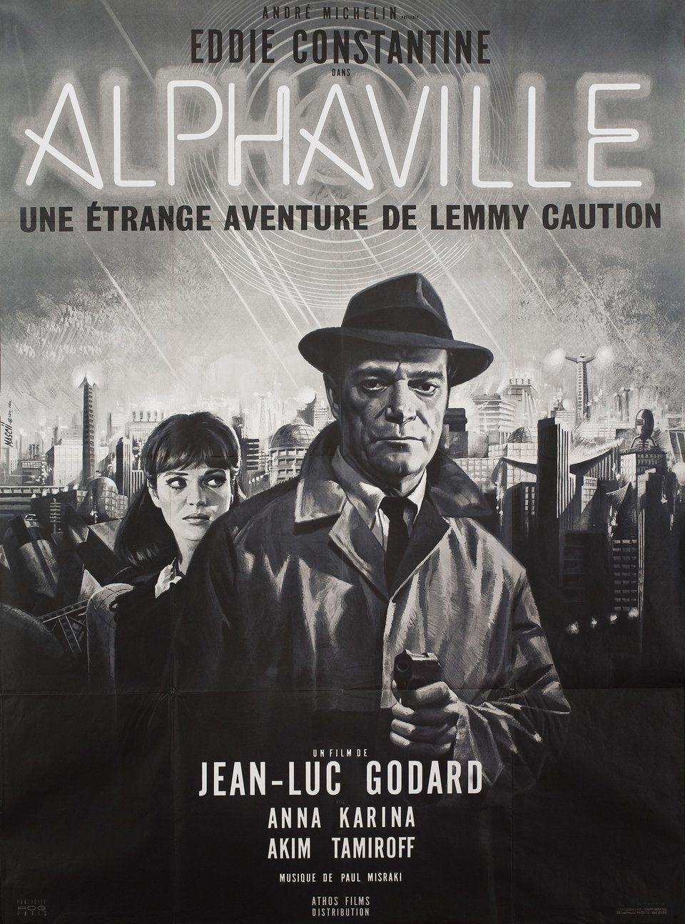 Alphaville, une étrange aventure de Lemmy Caution