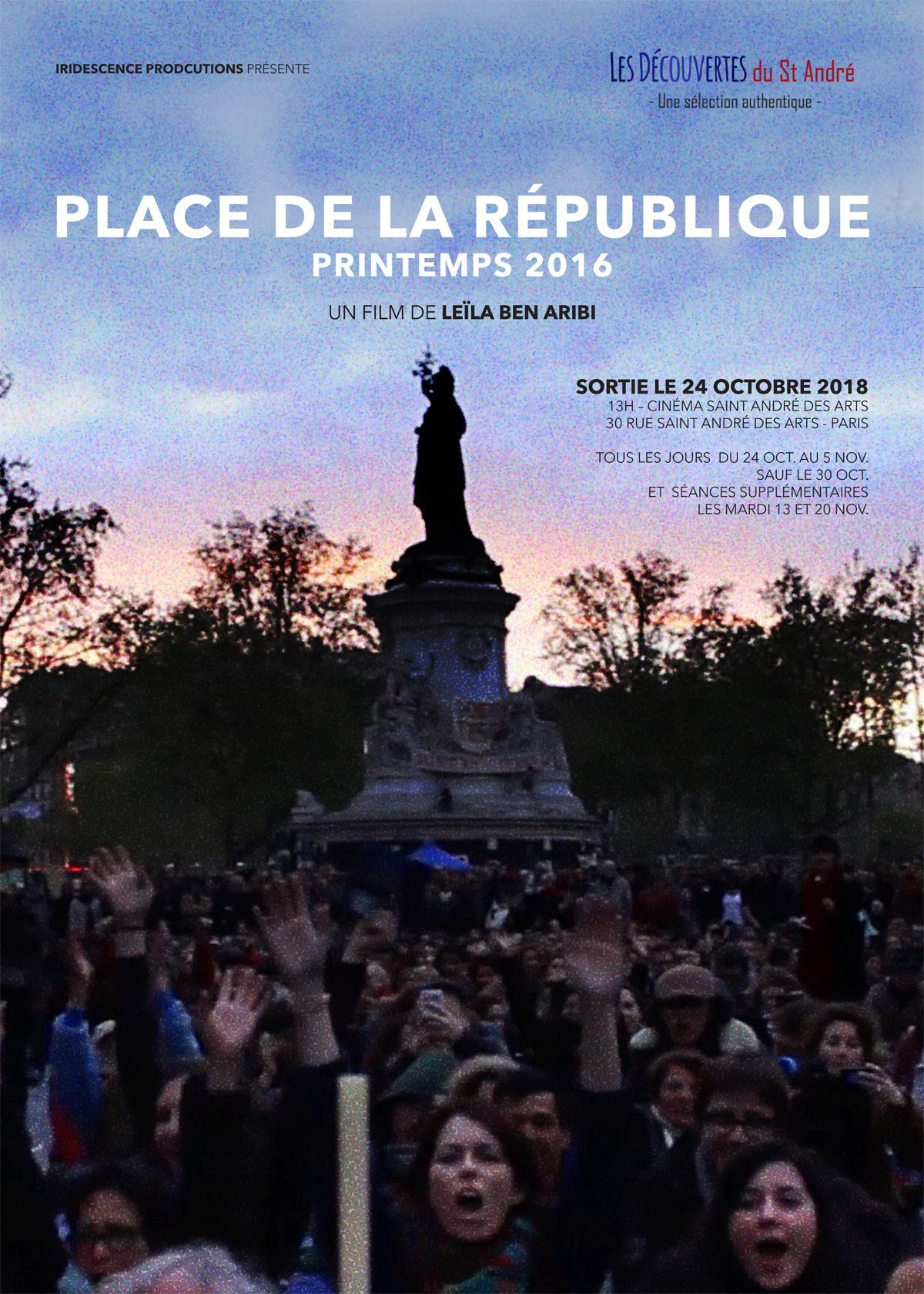 Place de la République, printemps 2016