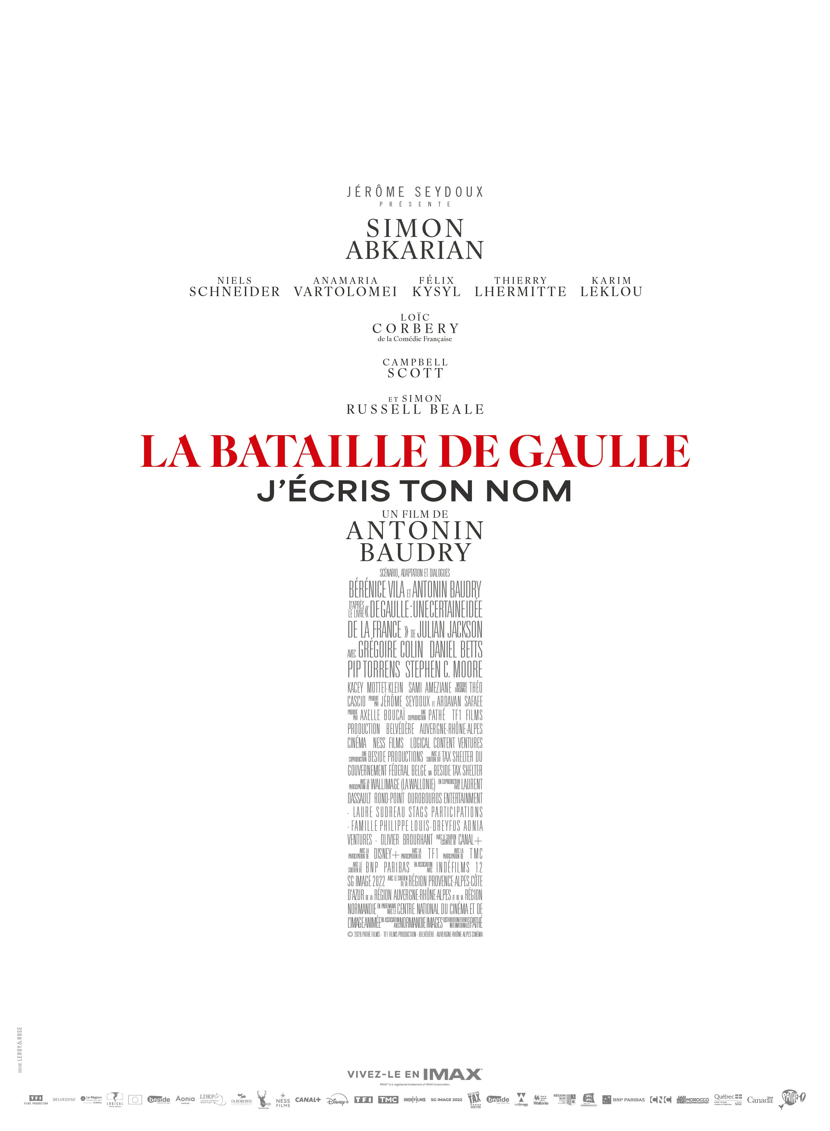 La bataille de Gaulle: J'écris ton nom