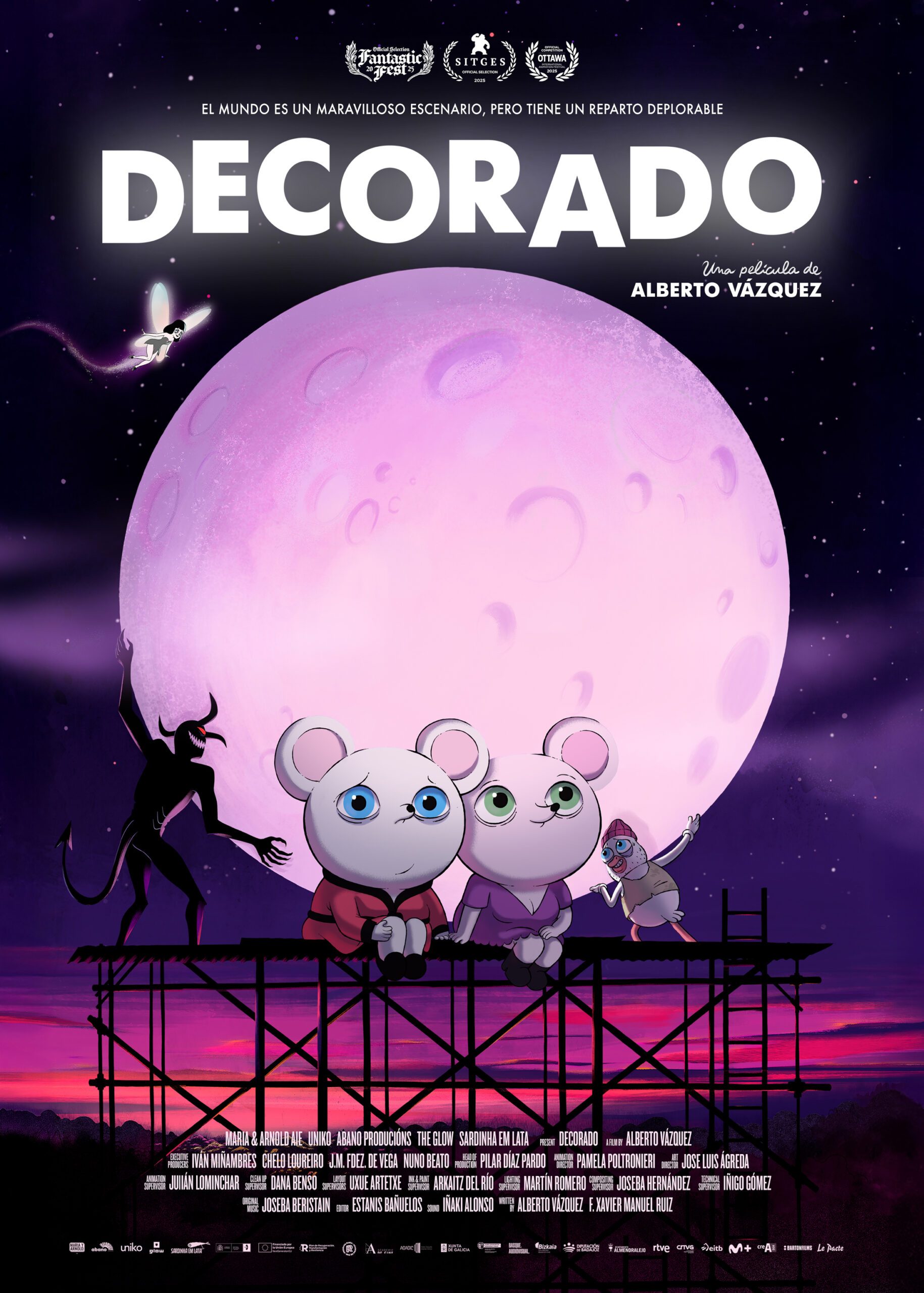 Annecy 2026: Decorado de Alberto Vázquez