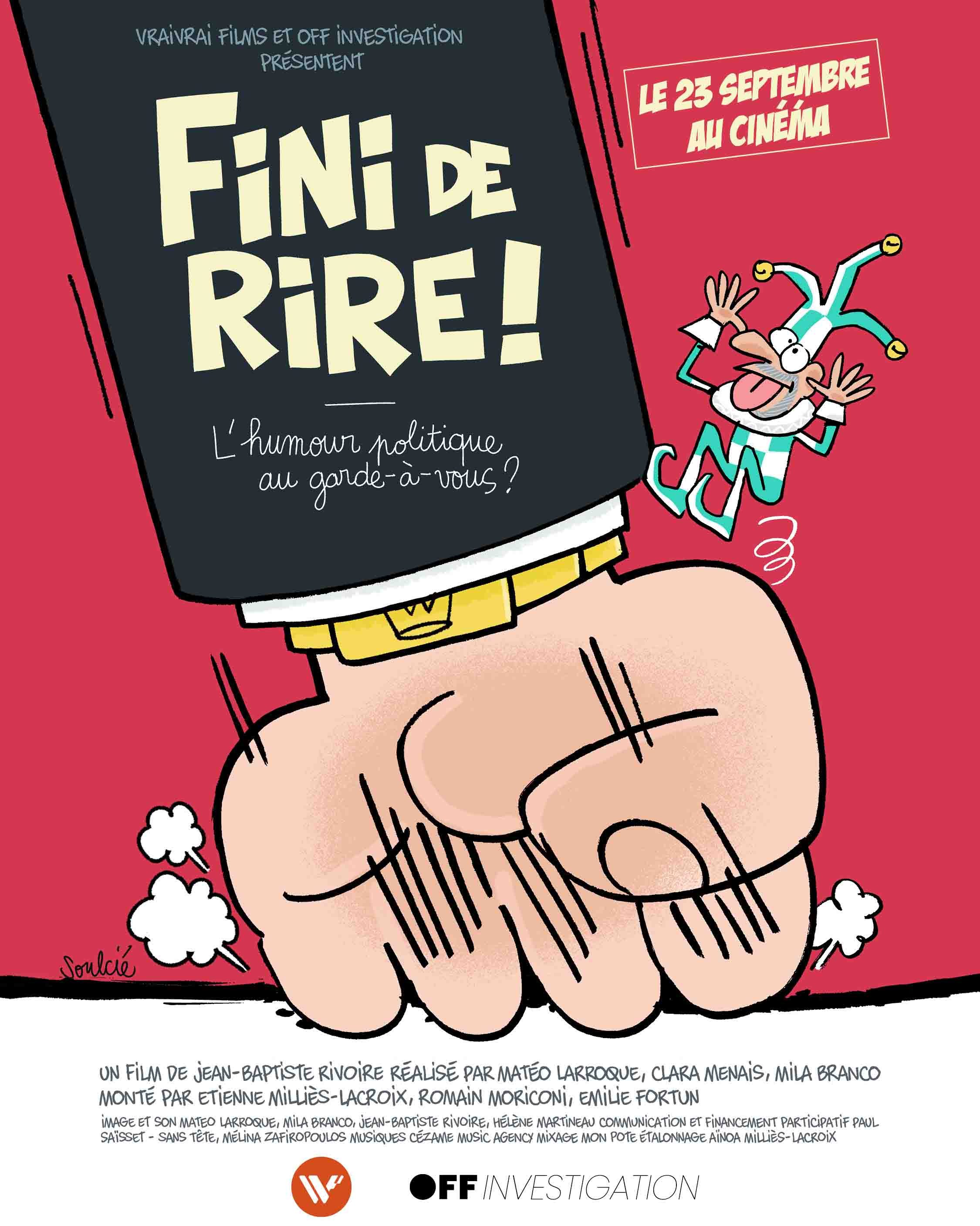 FINI DE RIRE ! L'humour politique au garde-à-vous ?