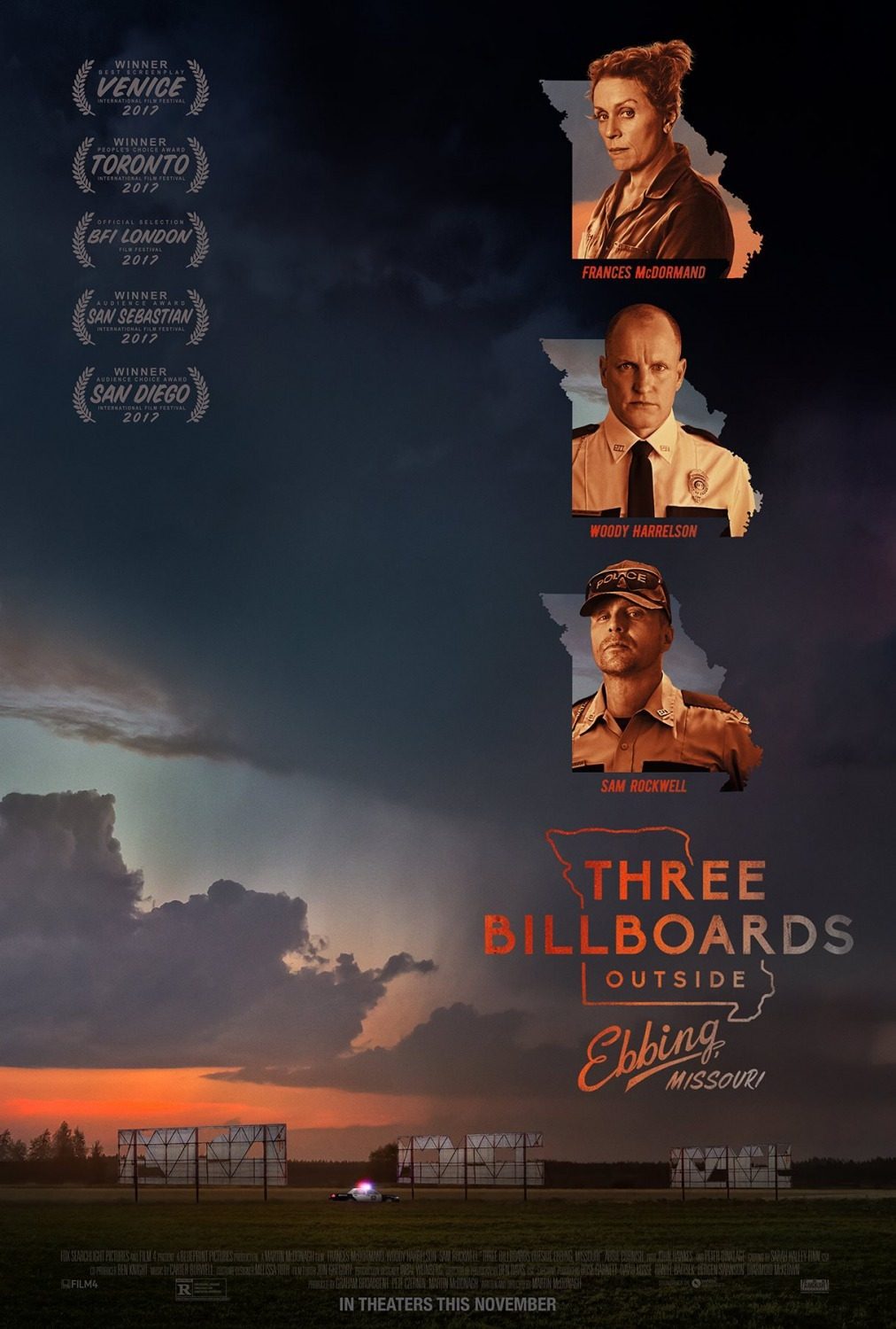 Trois Billboards : Les Panneaux de la vengeance