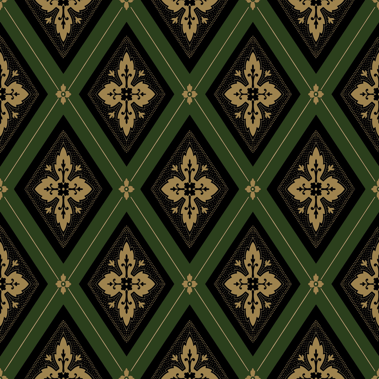 Astrid - 692-11 - Duro - Wallpaper - Green