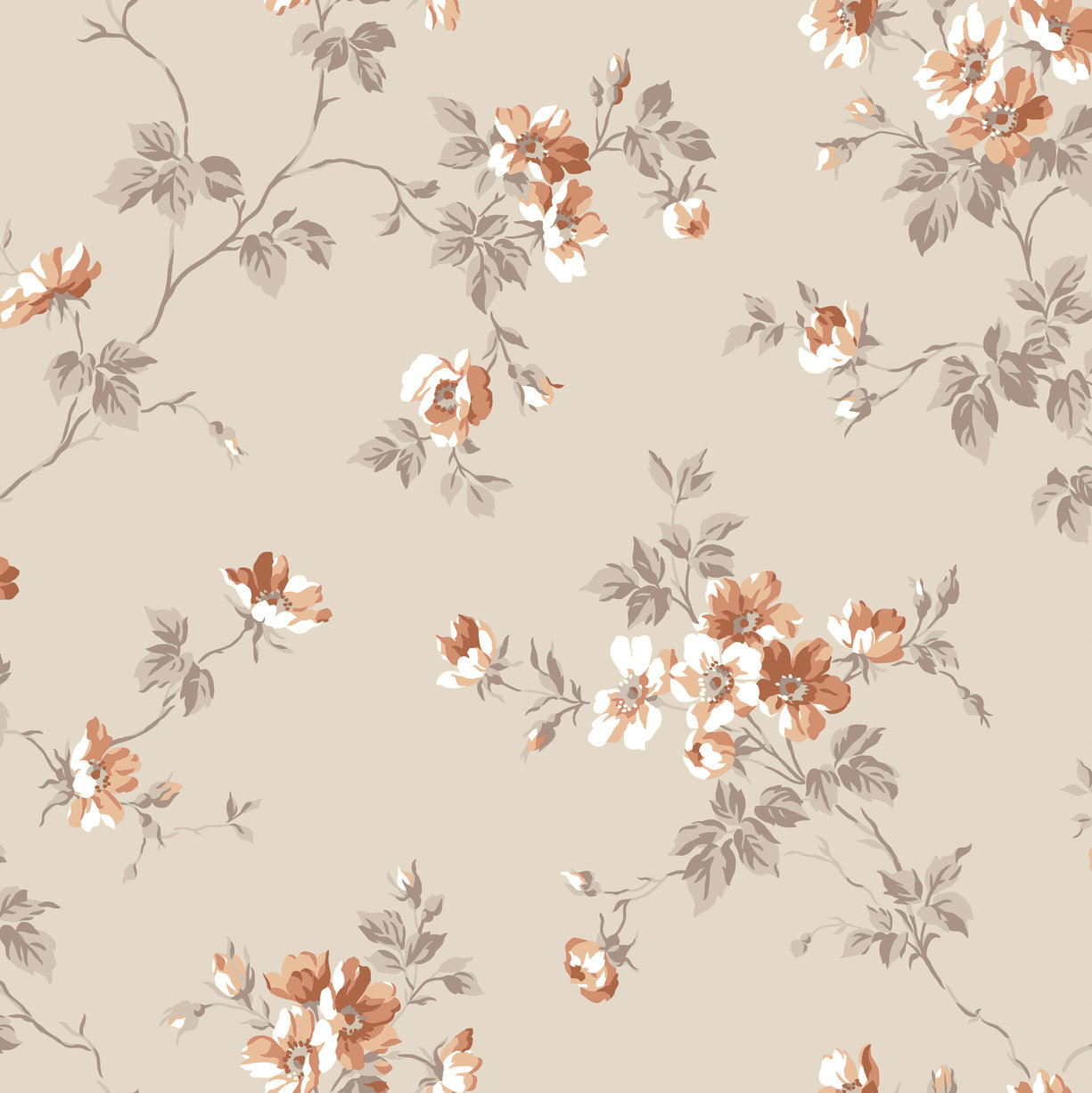 Kristina - 387-06 - Duro - Papiers peints - Beige