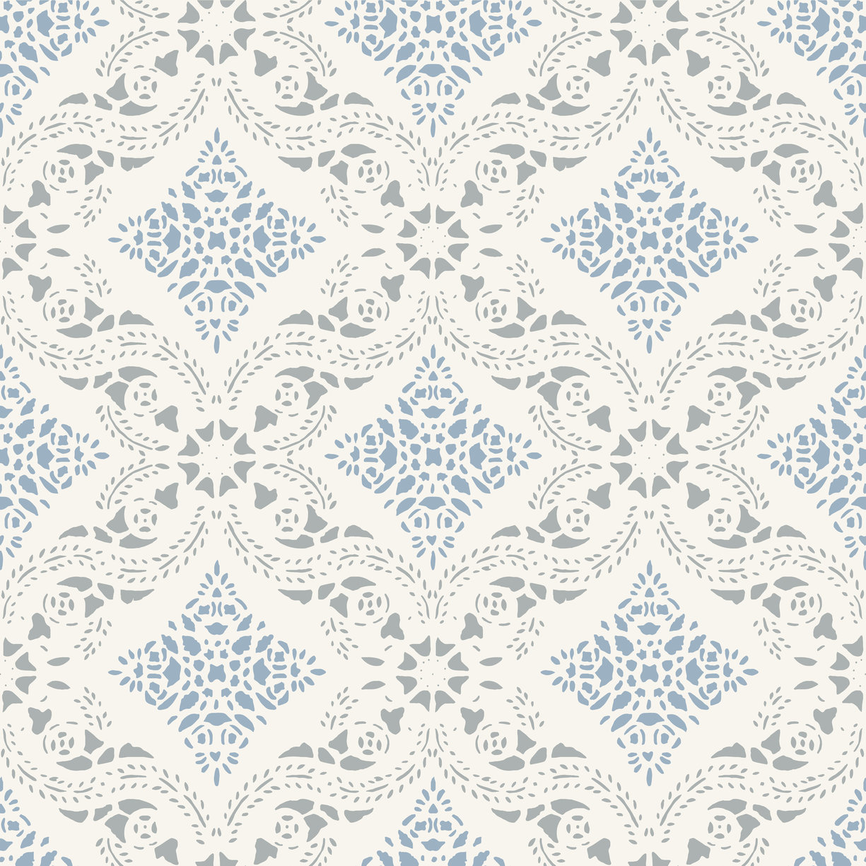 Dahlströmska gården - 686-02 - Duro - Papiers peints - Bleu