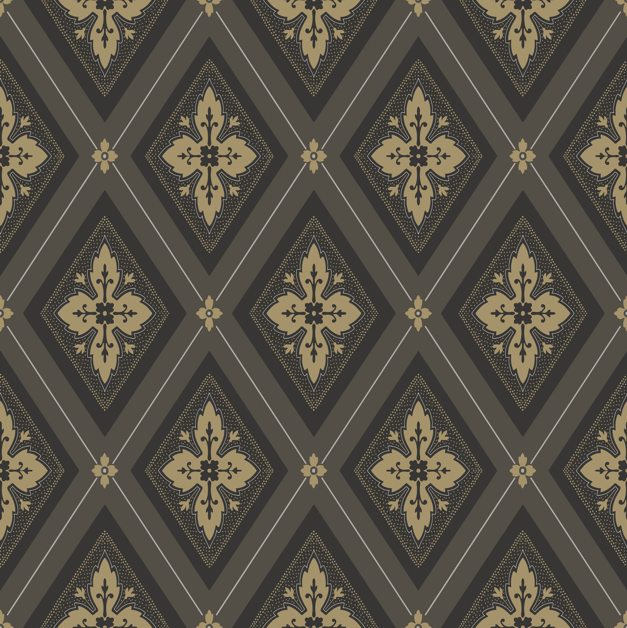 Astrid - 692-04 - Duro - Wallpaper - Black