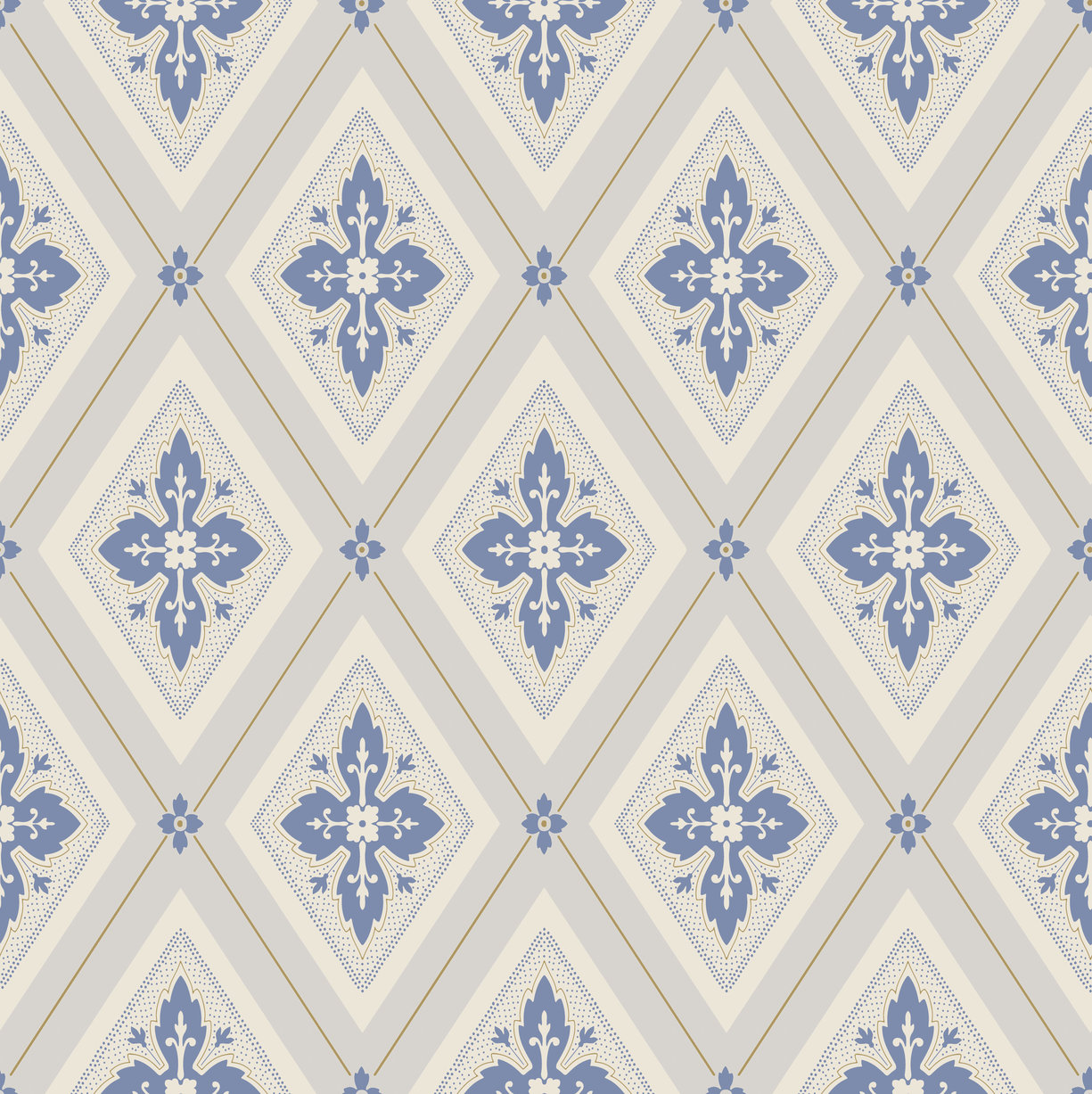 Astrid - 692-02 - Duro - Wallpaper - Blue