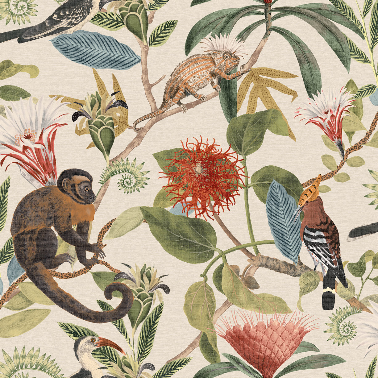 Madagascar Multi - 100570AH - Arthouse - Papiers peints - Multicolore