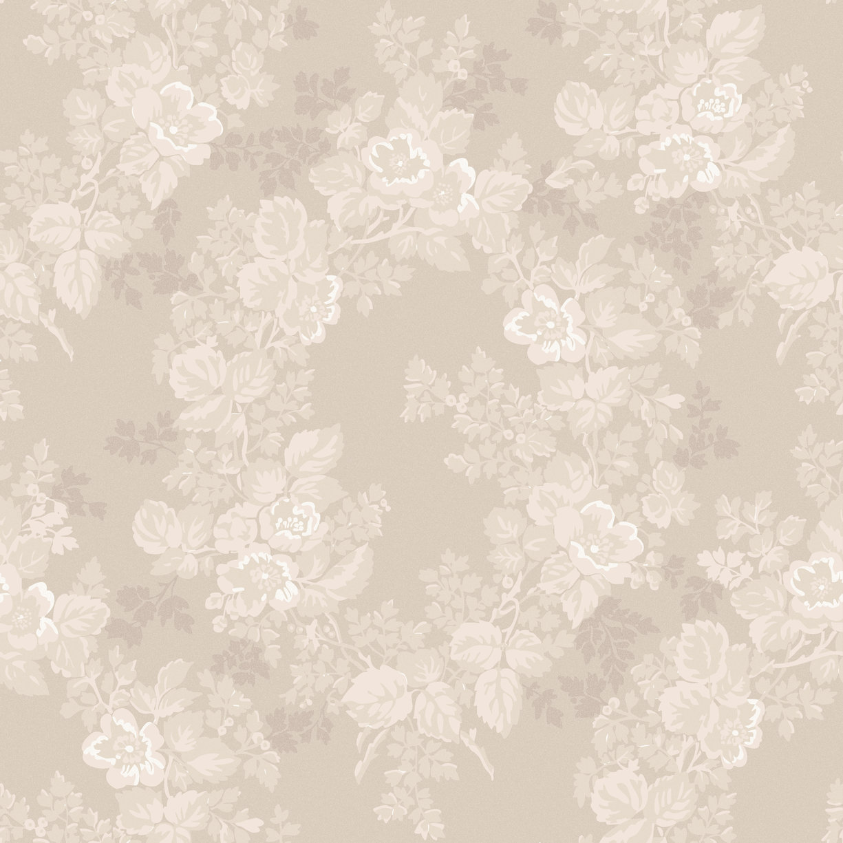 Rosenmedaljong, Beige - 2009-01 - Duro - Papiers peints - Beige