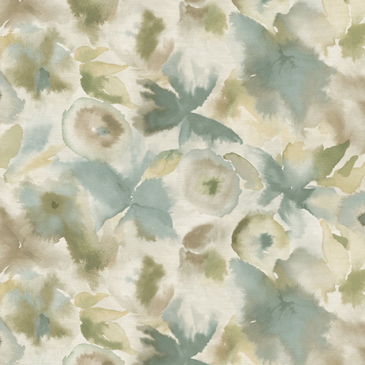 Flores Aloe/Honey/Viridian - HAW0340-02 - Harlequin - Papiers peints - Vert