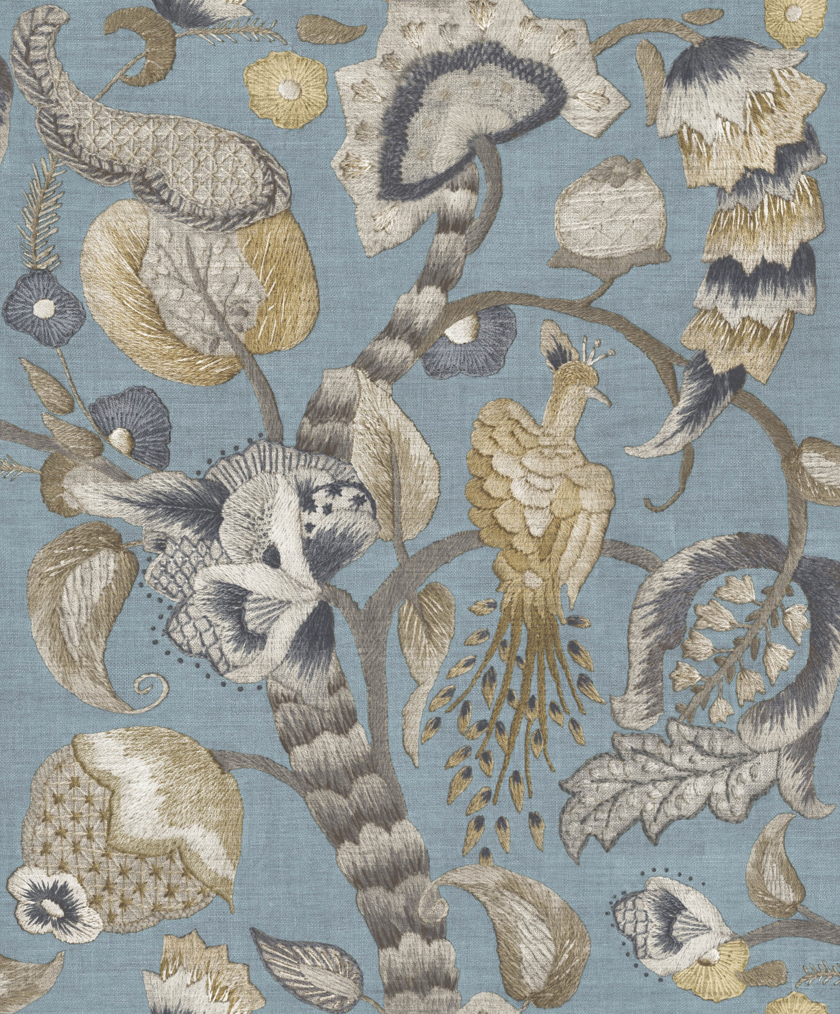 Siena - 5807 - Parato - Papiers peints - Bleu