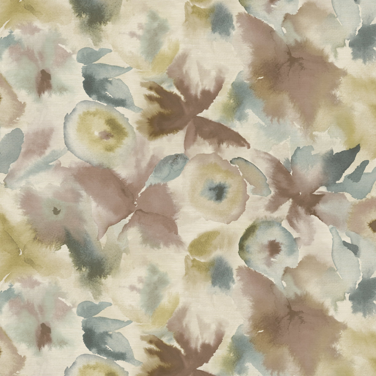 Flores Rosewood/Julip/Atlantic - HAW0340-03 - Harlequin - Papiers peints - Multicolore