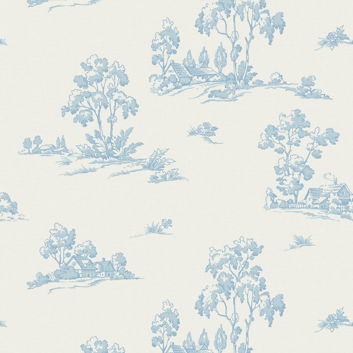 Sagodalen, Blå - 2020-04 - Duro - Papiers peints - Bleu
