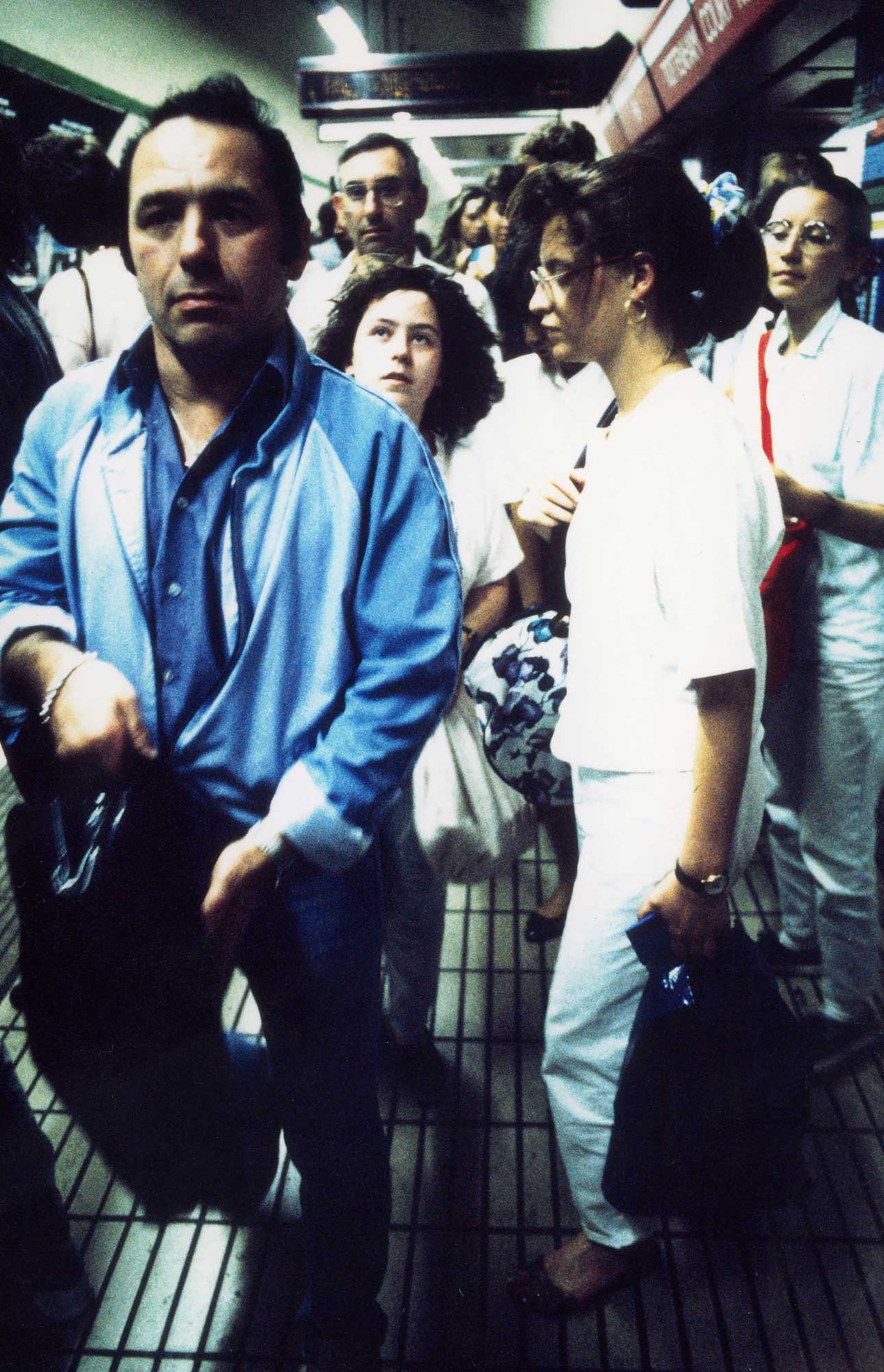 Tottenham Court Road Tube, London 1988