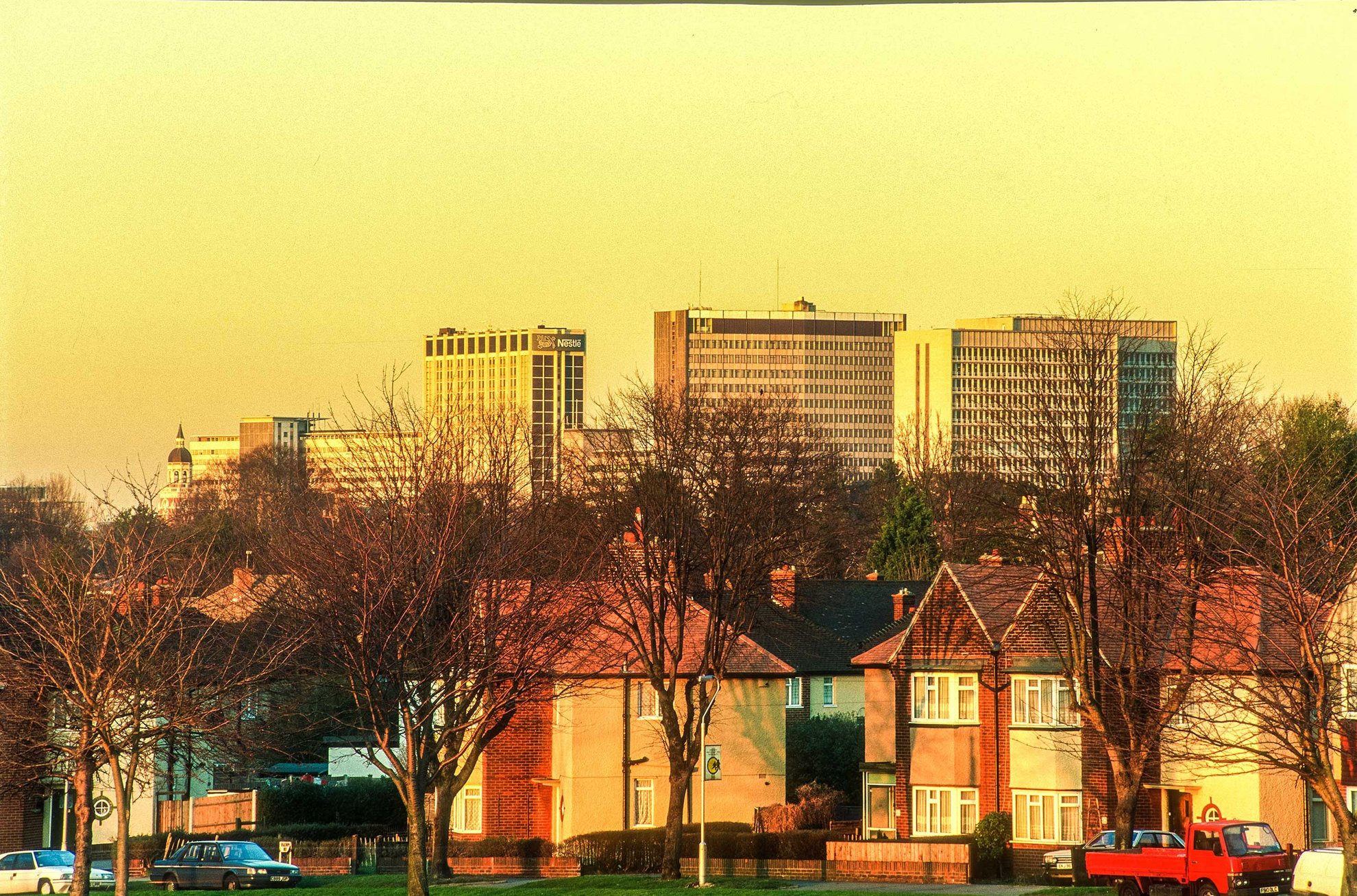 Croydon from Purley Way 1998