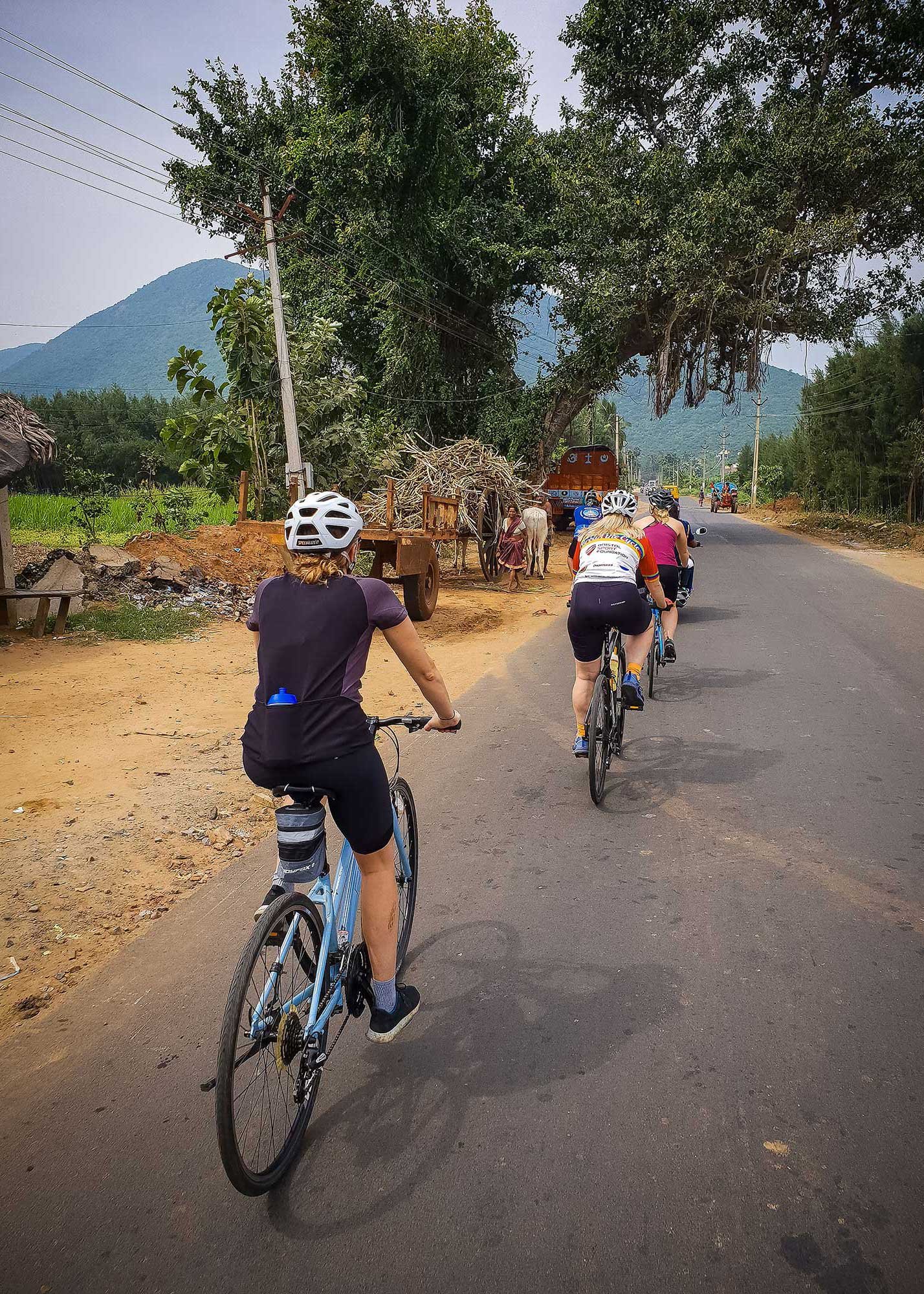 On the road in Rural India