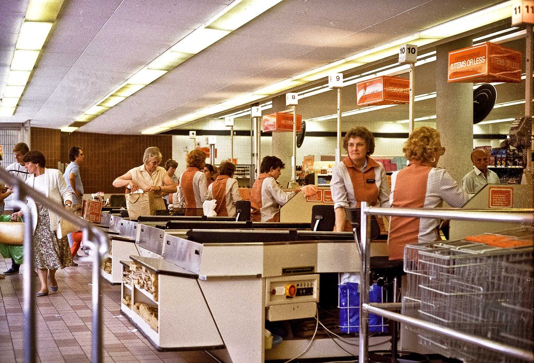 Sainsbury's, Watford 1984