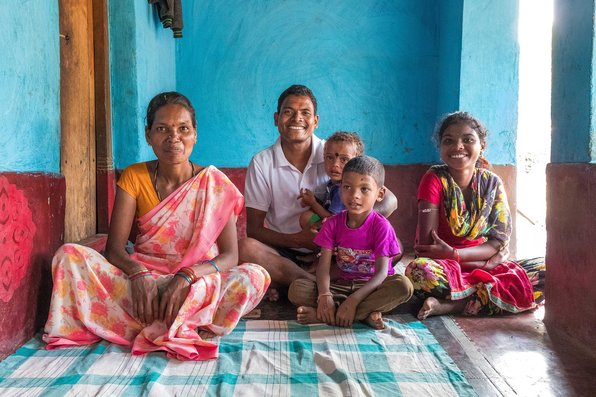 A Family in Gondimelaka Village