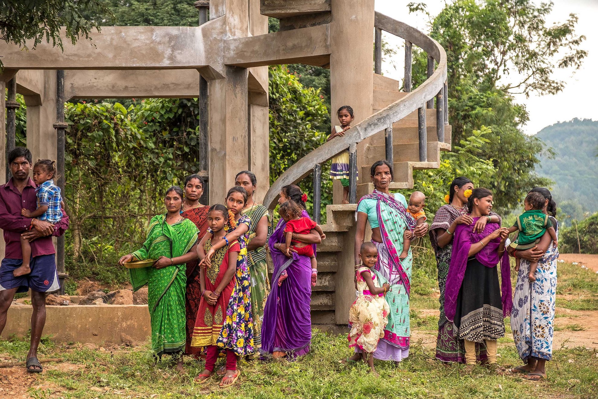 Villagers at K Bennavaram