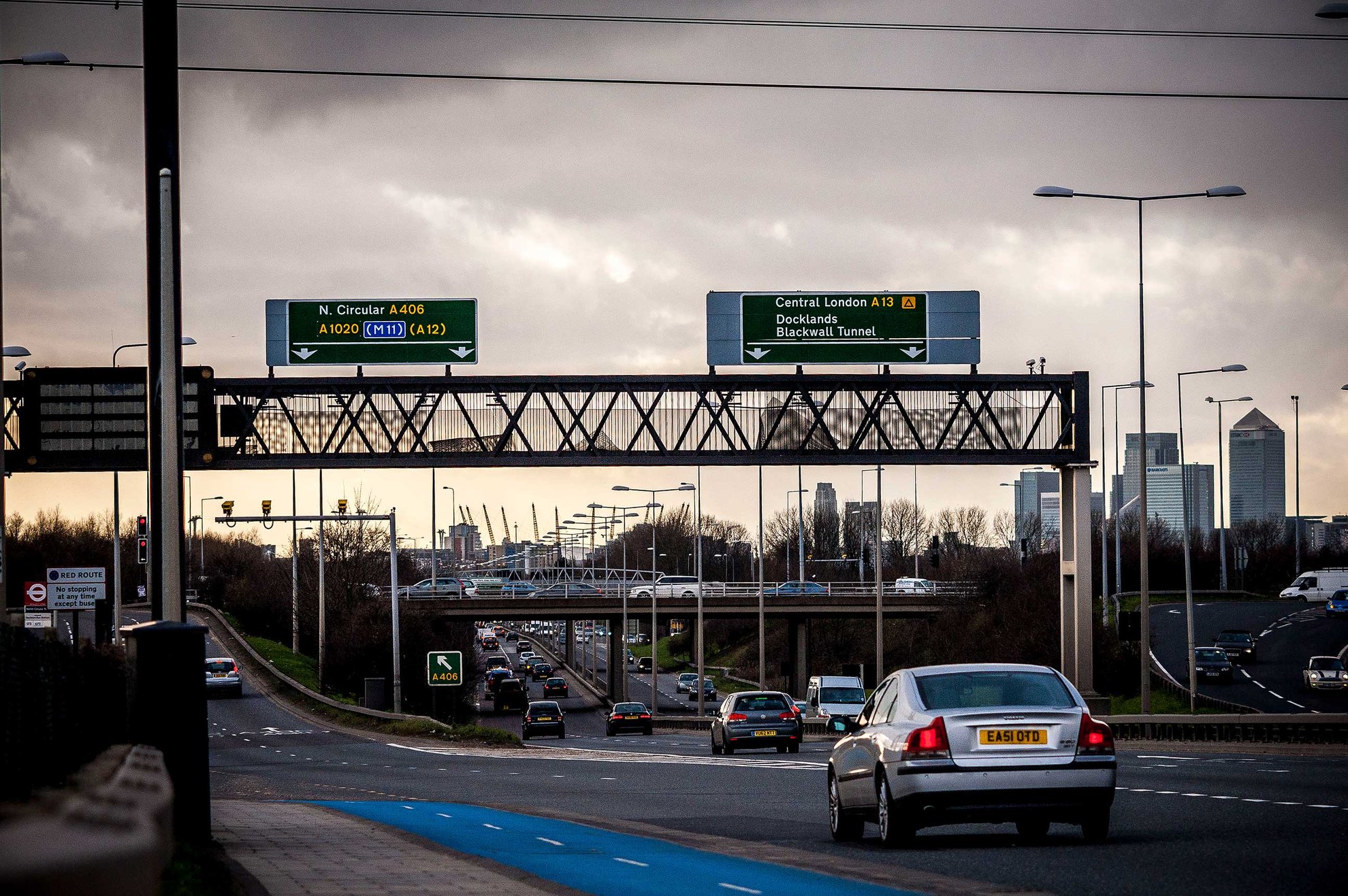 The A13 Alfreds Way