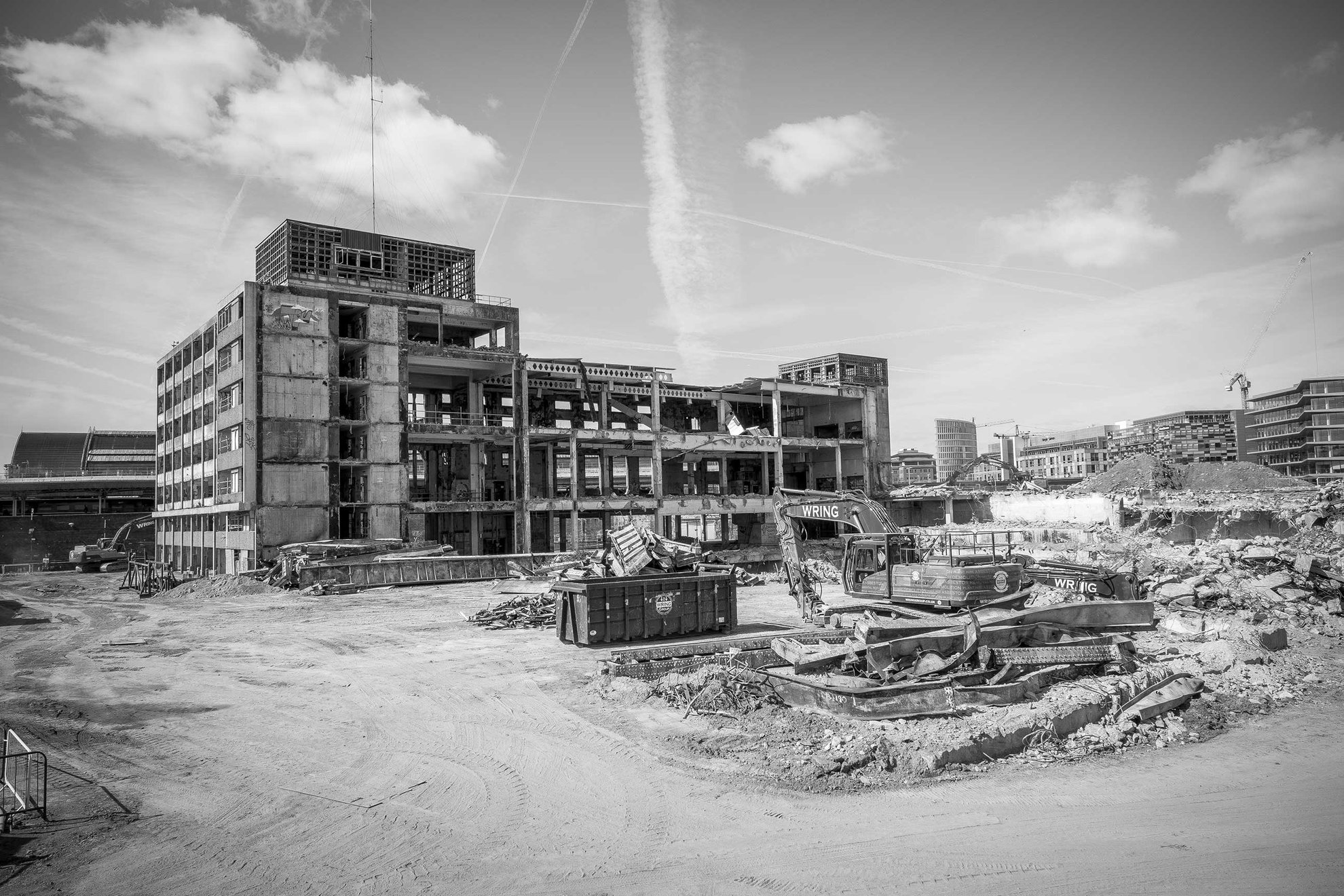 Demolition of the Bristol Sorting Office