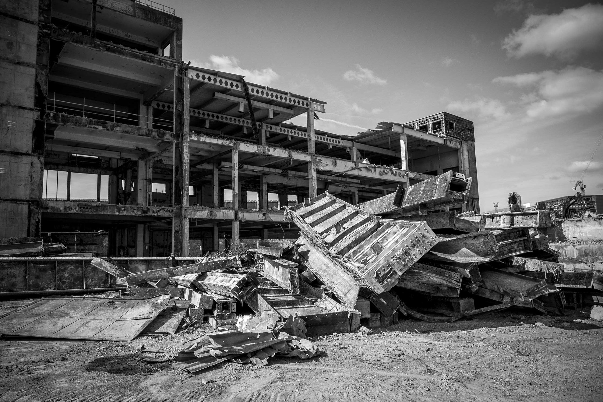 Demolition of the Bristol Sorting Office