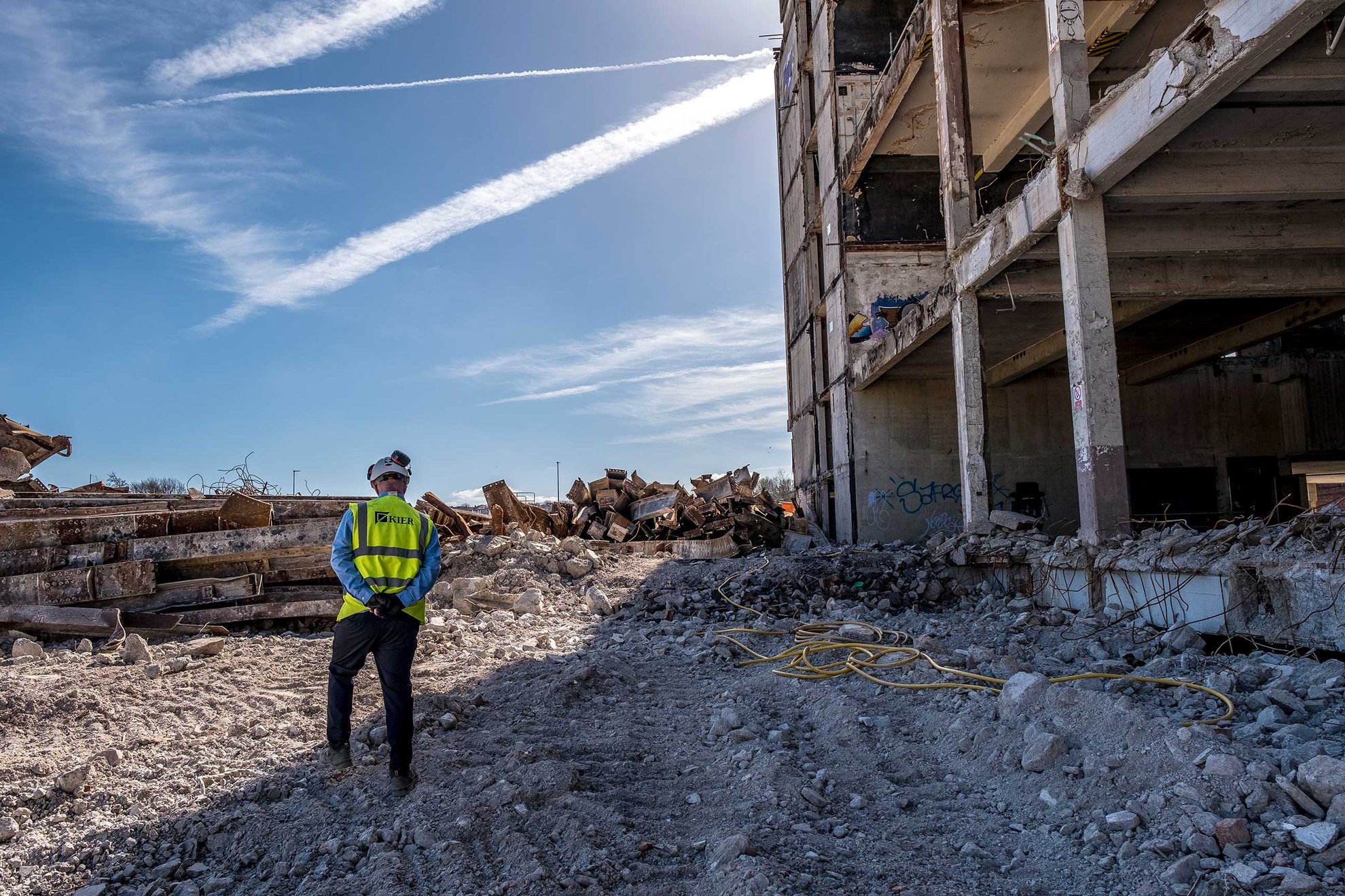 Demolition of the Bristol Sorting Office