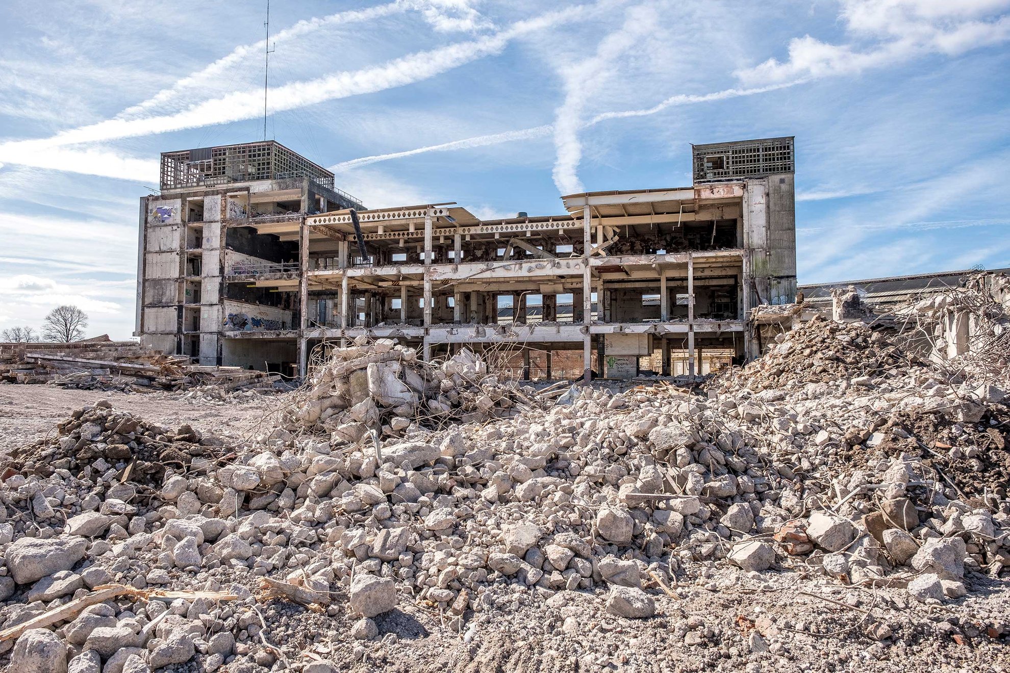 Demolition of the Bristol Sorting Office