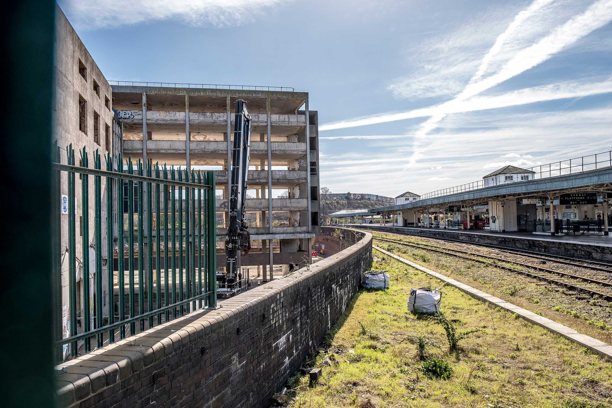 Demolition of the Bristol Sorting Office