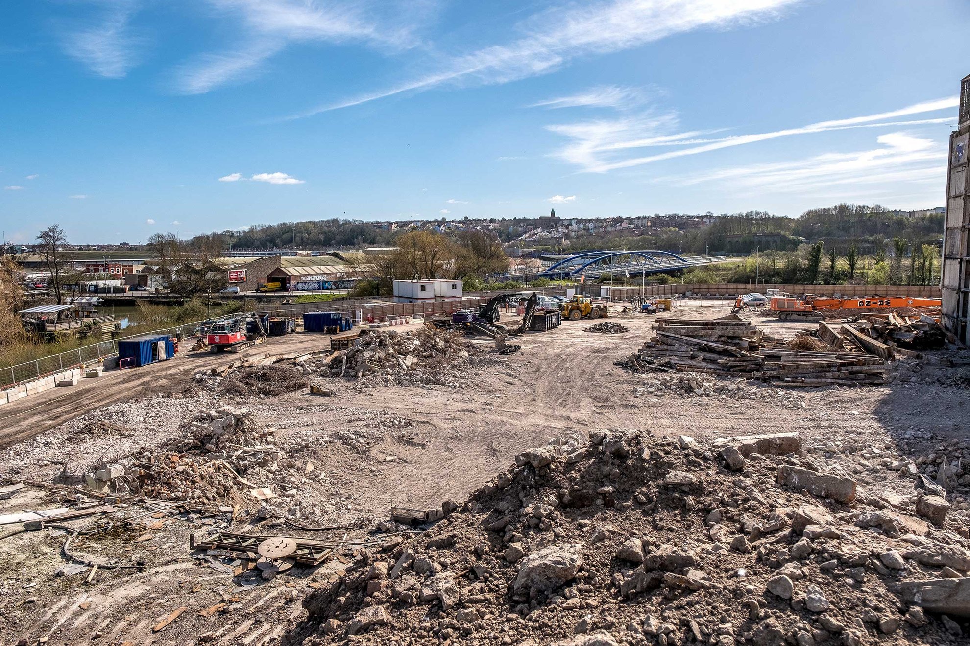 Demolition of the Bristol Sorting Office