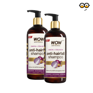 B1G1: WOW Onion Hairfall Control Shampoo With Collagen (500 ML + 500 ML) 