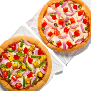 Super Value Deal : 2 Personal Pizzas starting at Rs 249