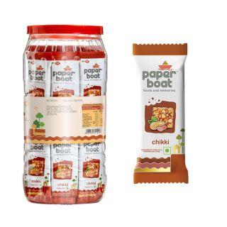 Packof 4 Peanut Chikki Jar (200 Pieces) at Just Rs.1,005 | Coupon - "LOVE143 "