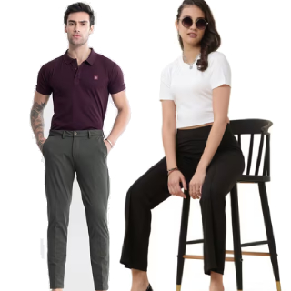 Flat 70% off on Trousers & Pants, Starts at Rs.299