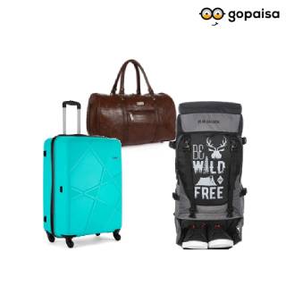 Top Brand Luggage Bag Flat 60-80% Off at Amazon + Extra 10% Bank off
