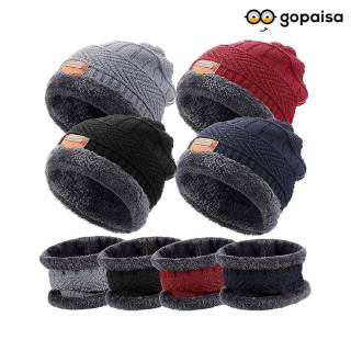 Flat 70% Off on Winter Cap & Muffler Combo Set