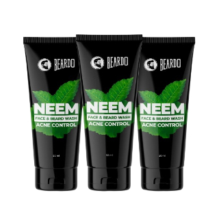  Beardo Neem Facewash 3 Units at Rs.233 (1 Unit at Rs.199) Buy 3 & Use Coupon - NTGP22