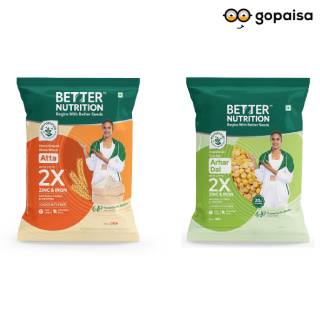 Better Nutrition: Get Up to 40% Off on Atta, Staples & More Items + Extra Up to 25% Off