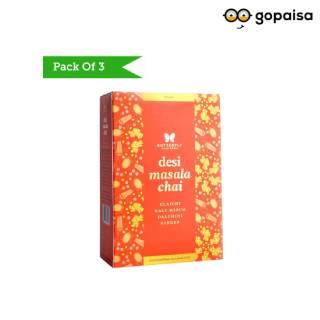 Butterfly Ayurveda Desi Masala Chai - Assam Black Tea (250g) Combo - Pack of 3