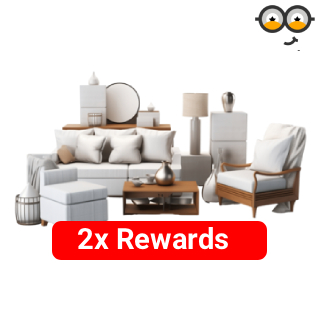 GoPaisa 2x Rewards on Furniture: Up to 80% OFF + 4.2% GP Rewards (Earlier 2.1%)