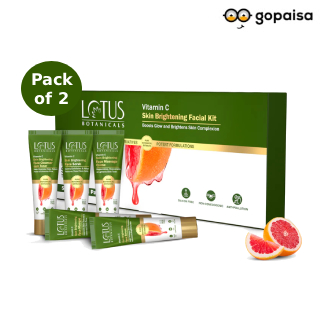 Lotus Facial Kit: Buy 1 Get 1 Free + Free gift + 20% GP Cashback + Extra 5% UPI Discount