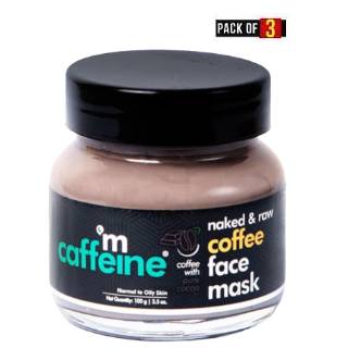 Buy 3 MCaffeine Coffee Face Mask at Rs.949, after Code (BUY999) & 5% Prepaid Off
