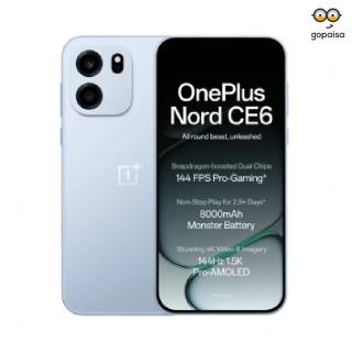 Price Drop: OnePlus Nord CE6 (8GB / 256GB) @ 36499 [Rs.2500 SBI Card Off]