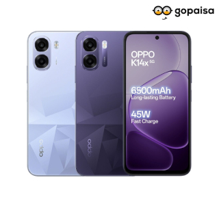 OPPO K14x 5G Smartphone [Rs.1000 Discount on Axis/HDFC/Kotak/ICICI Cards]