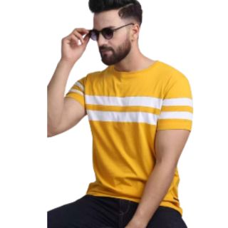 Men's Yellow T-shirt at Just Rs.100 | Extra Rs.20 Coupon !!