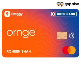 Swiggy Ornge HDFC Card: 5% Cashback on Swiggy + 5% Cashback on Online Merchants