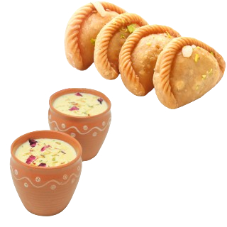 Order Gujia & Thandai at Upto 60% off  (Use coupon 'TRYNEW')