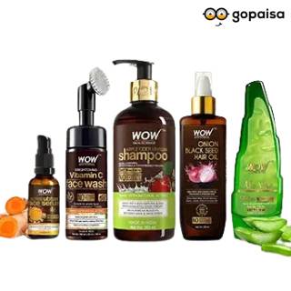 WOW Skin Science Offer: Buy 2 Get 1 FREE + 5% Prepaid Off + 5% Cashback
